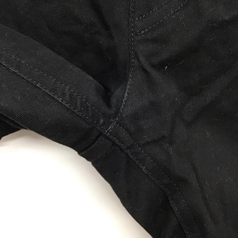 ミントネコ MINT NeKO パンツ デニム、ジーンズ スリムパンツ ストレッチパンツ カジュアルパンツ 無地 黒 / ブラック / black レディース USED 古着 中古 10151710