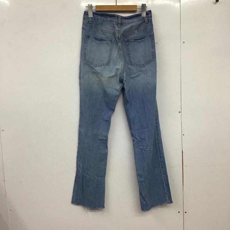 ローリーズファーム LOWRYS FARM パンツ デニム、ジーンズ デニムパンツ スリムパンツ カジュアルパンツ M 無地 インディゴ / インディゴ / Indigo レディース USED 古着 中古 10151711