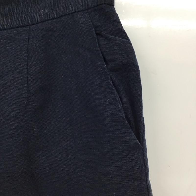 ニコアンド niko and... パンツ ワークパンツ、ペインターパンツ ワイドパンツ ガチョウパンツ カジュアルパンツ M 無地 紺 / ネイビー / navy レディース USED 古着 中古 10151714