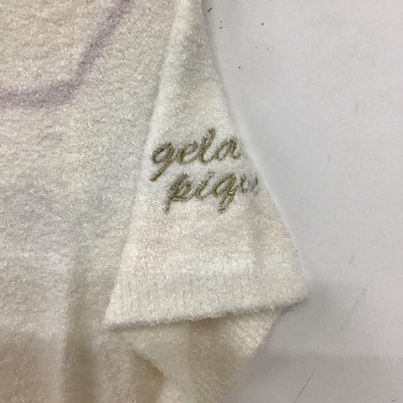 ジェラートピケ gelato pique ワンピース ロングスカート 半袖ロングワンピース ルームウェア FREE ボーダー柄 マルチカラー / マルチカラー / multicolor レディース USED 古着 中古 10151721