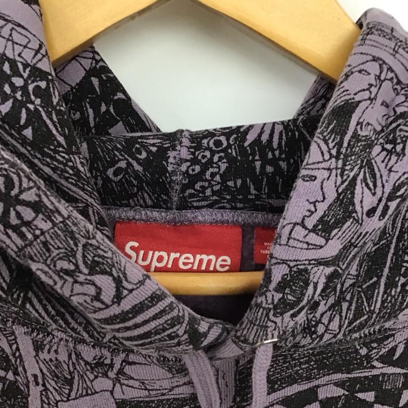 シュプリーム Supreme パーカー 長袖 24FW LibertyHoodedSweatshirt XL プリント 紫 / パープル / purple メンズ USED 古着 中古 10151735