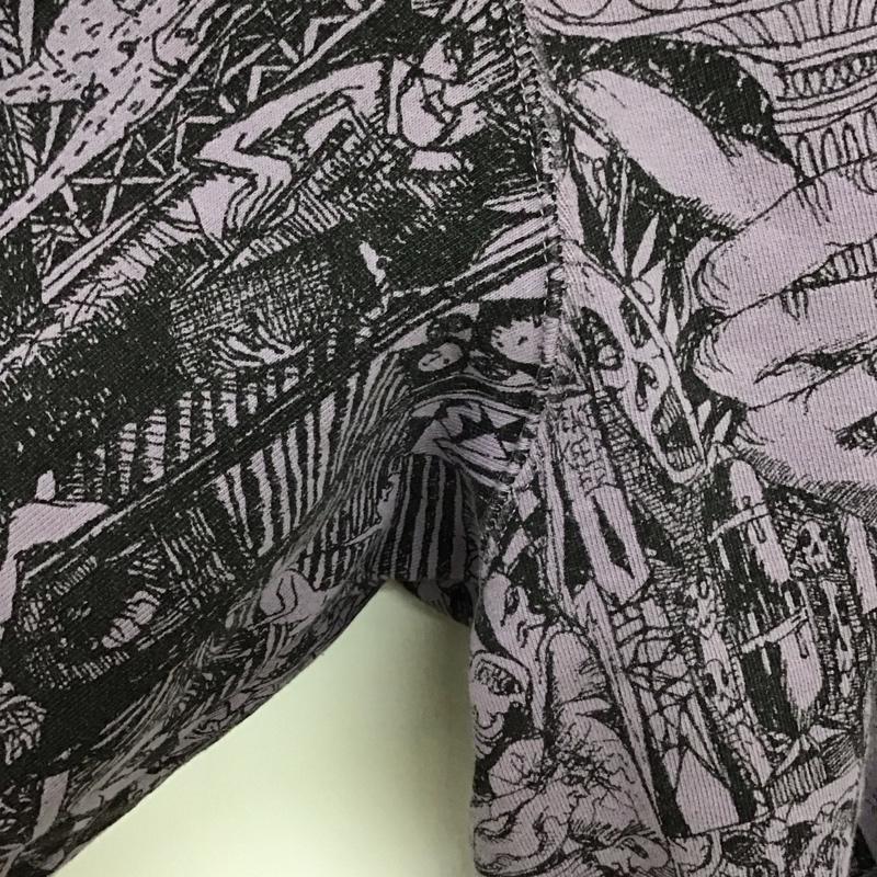 シュプリーム Supreme パーカー 長袖 24FW LibertyHoodedSweatshirt XL プリント 紫 / パープル / purple メンズ USED 古着 中古 10151735