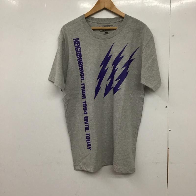ネイバーフッド NEIGHBORHOOD Tシャツ 半袖 半袖カットソー プリントTシャツ クルーネックカットソー M プリント 灰 / グレー / gray メンズ USED 古着 中古 10151737