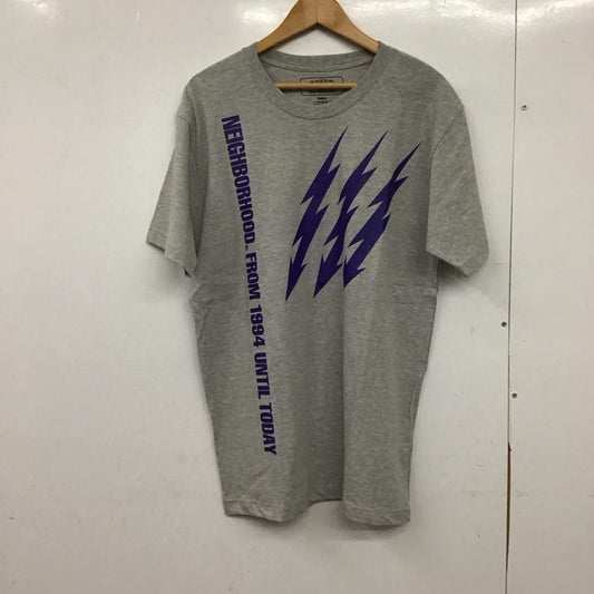 ネイバーフッド NEIGHBORHOOD Tシャツ 半袖 半袖カットソー プリントTシャツ クルーネックカットソー M プリント 灰 / グレー / gray メンズ USED 古着 中古 10151737