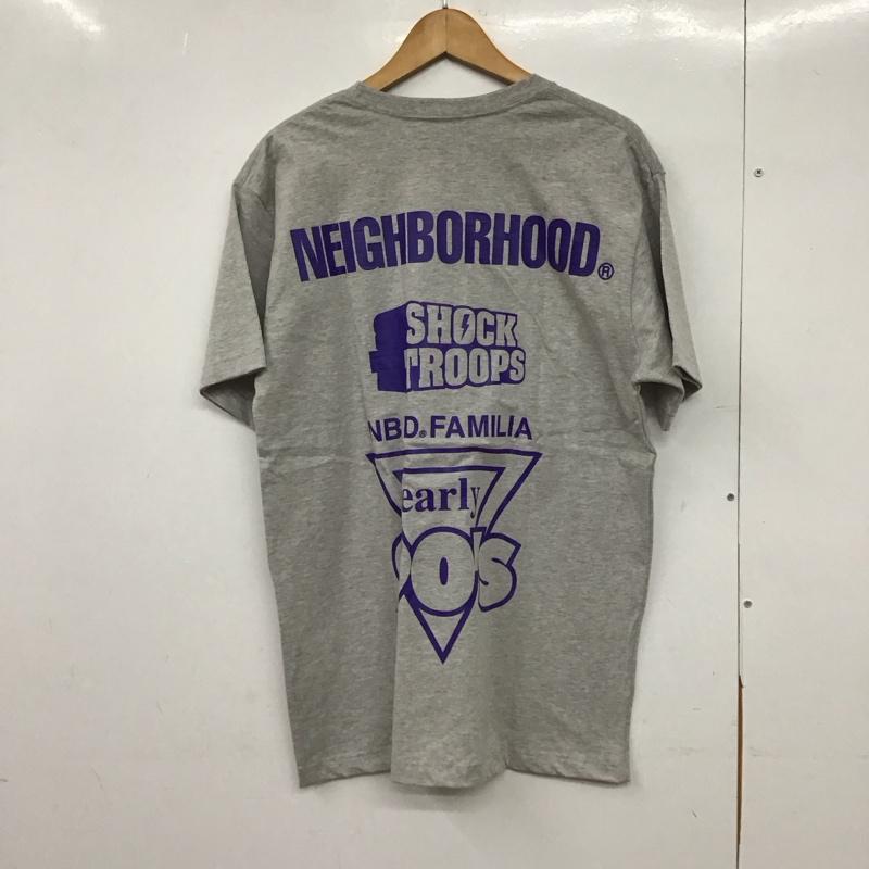 ネイバーフッド NEIGHBORHOOD Tシャツ 半袖 半袖カットソー プリントTシャツ クルーネックカットソー M プリント 灰 / グレー / gray メンズ USED 古着 中古 10151737