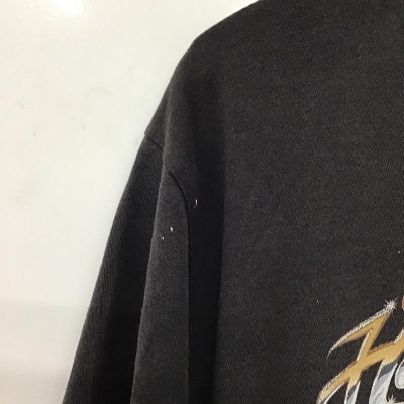 ハーレーダビッドソン Harley-Davidson Tシャツ 半袖 半袖カットソー プリントTシャツ クルーネックカットソー L プリント ダークグレー / ダークグレー / メンズ USED 古着 中古 10151740