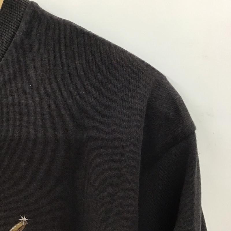ハーレーダビッドソン Harley-Davidson Tシャツ 半袖 半袖カットソー プリントTシャツ クルーネックカットソー L プリント ダークグレー / ダークグレー / メンズ USED 古着 中古 10151740
