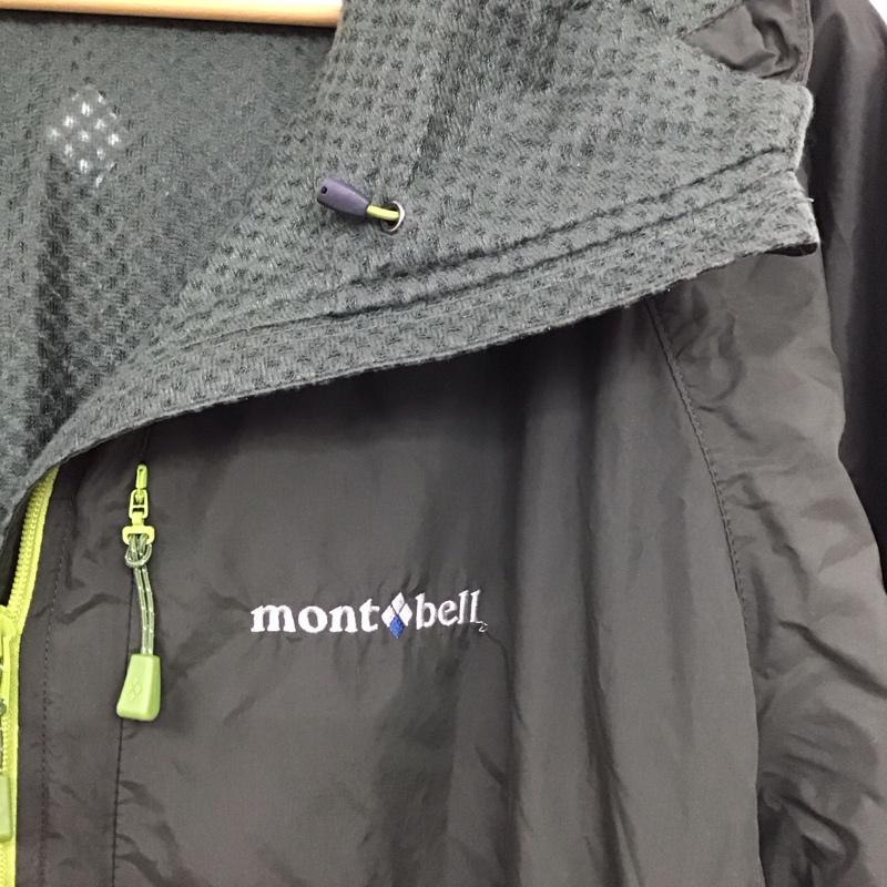 モンベル mont-bell ジャケット、上着 ジャンパー、ブルゾン 1106645 ジップアップナイロンジャケット パーカージャケット L ロゴ、文字 カーキ / カーキ / khaki メンズ USED 古着 中古 10151745