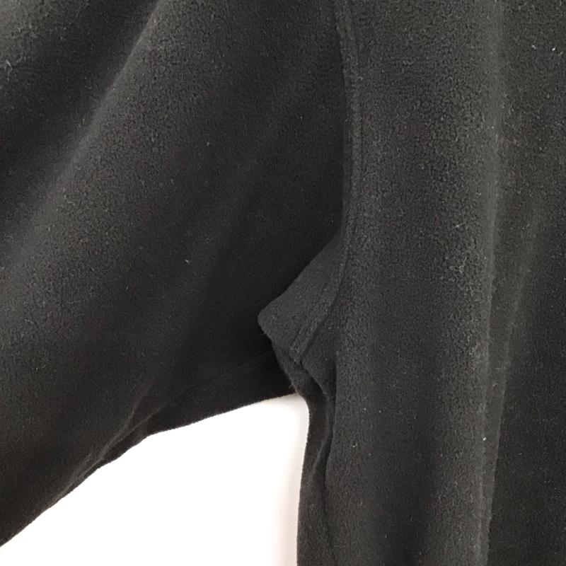 モンベル mont-bell カットソー 長袖 1104978 シャミースハイネックセーター L ロゴ、文字 黒 / ブラック / black メンズ USED 古着 中古 10151746