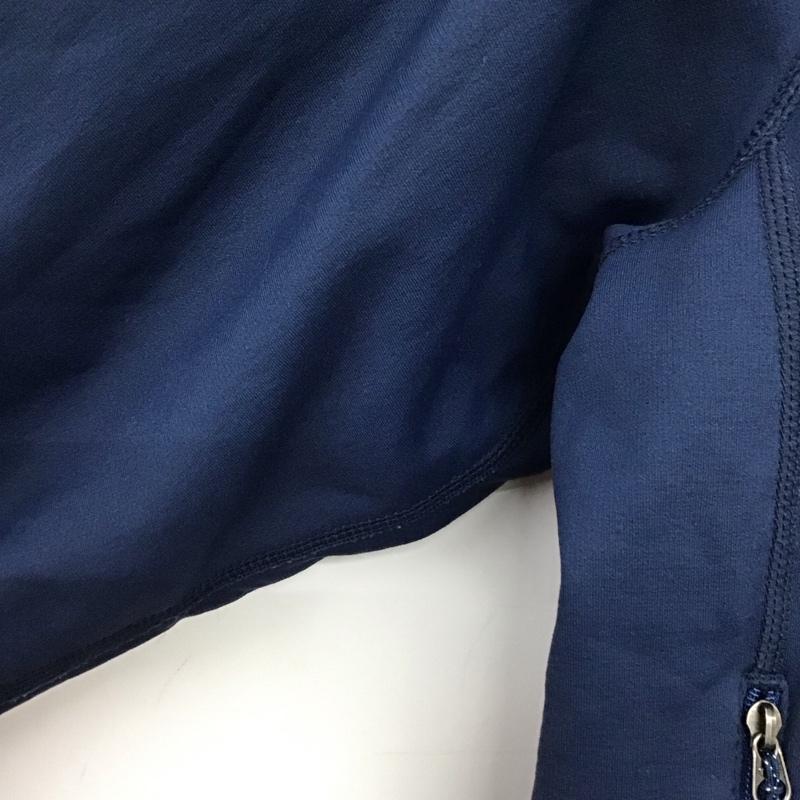 モンベル mont-bell ジャケット、上着 ジャンパー、ブルゾン 1106540 トレールアクションジャケット L ロゴ、文字 紺 / ネイビー / navy メンズ USED 古着 中古 10151749
