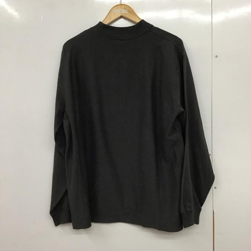 アーバンリサーチドアーズ URBAN RESEARCH DOORS カットソー 長袖 長袖カットソー 無地カットソー クルーネック M 無地 ダークグレー / ダークグレー / メンズ USED 古着 中古 10151753