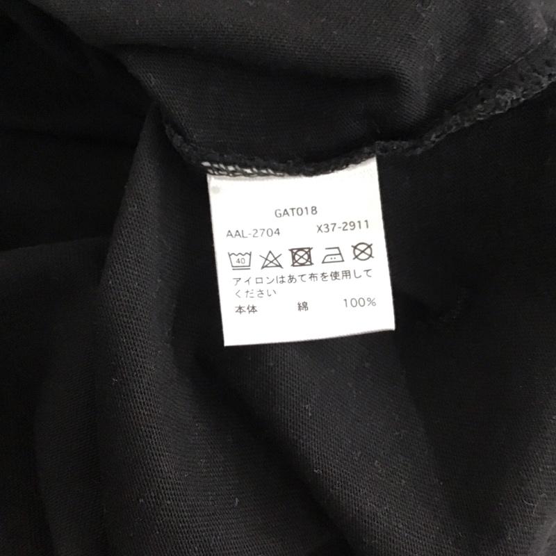 アルファインダストリー Alpha Industries Tシャツ 半袖 半袖カットソー プリントTシャツ クルーネックカットソー S プリント 黒 / ブラック / black メンズ USED 古着 中古 10151754