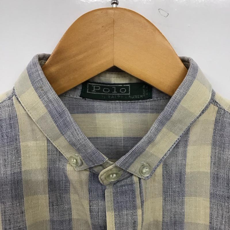 ポロラルフローレン POLO RALPH LAUREN シャツ、ブラウス 長袖 長袖シャツ チェックシャツ カラーシャツ ボタンダウンシャツ チェック マルチカラー / マルチカラー / multicolor メンズ USED 古着 中古 10151758