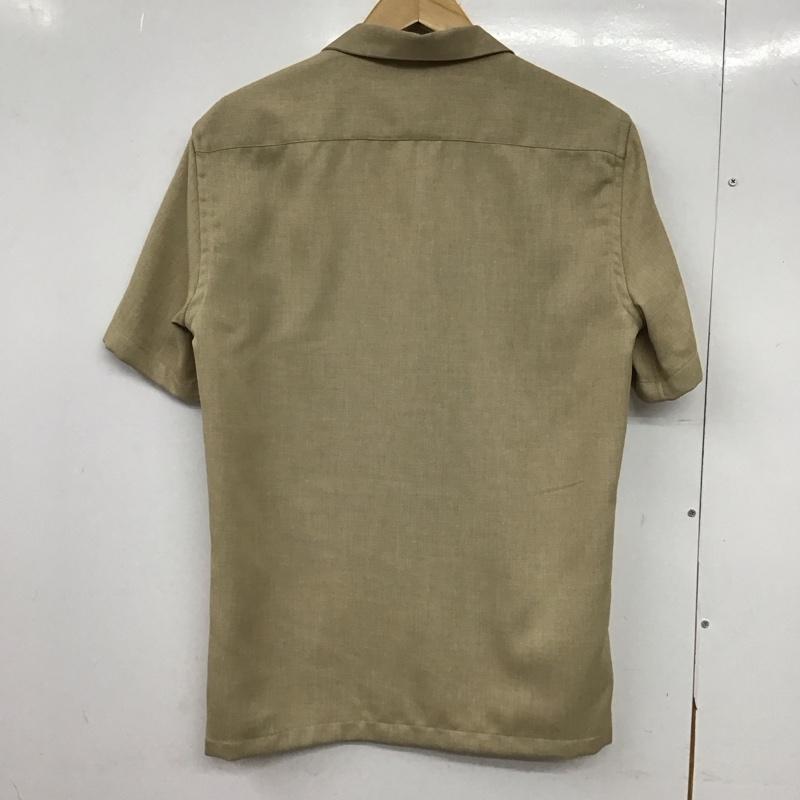 ザラ ZARA シャツ、ブラウス 半袖 半袖シャツ カラーシャツ S 無地 ベージュ / ベージュ / beige メンズ USED 古着 中古 10151759