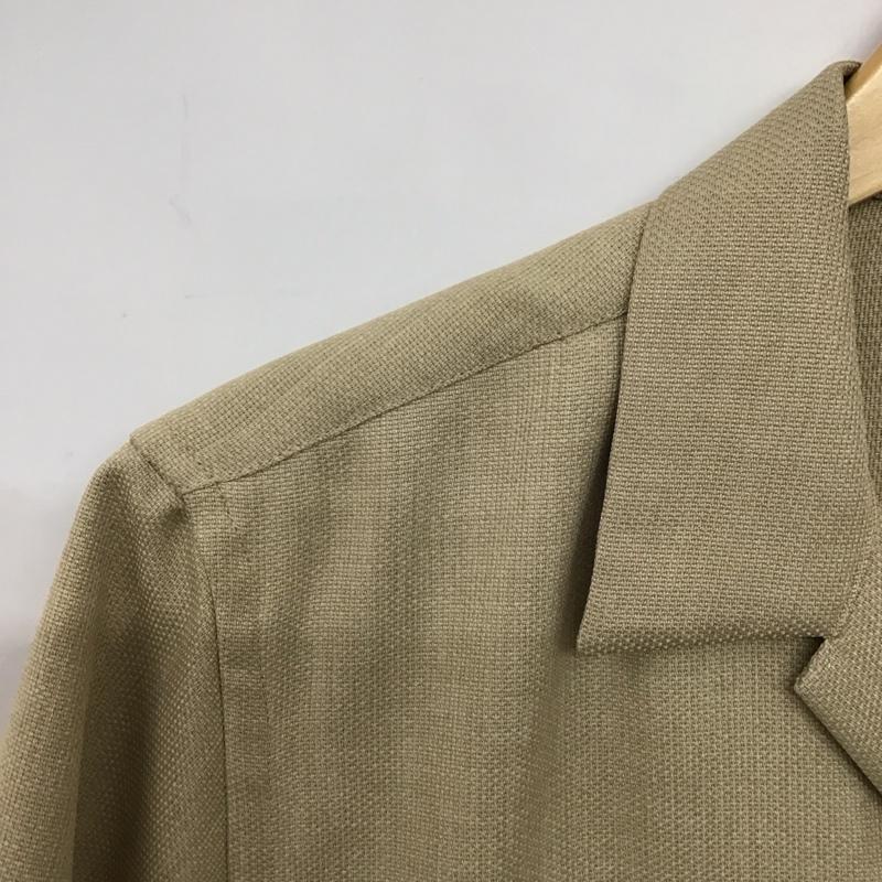 ザラ ZARA シャツ、ブラウス 半袖 半袖シャツ カラーシャツ S 無地 ベージュ / ベージュ / beige メンズ USED 古着 中古 10151759