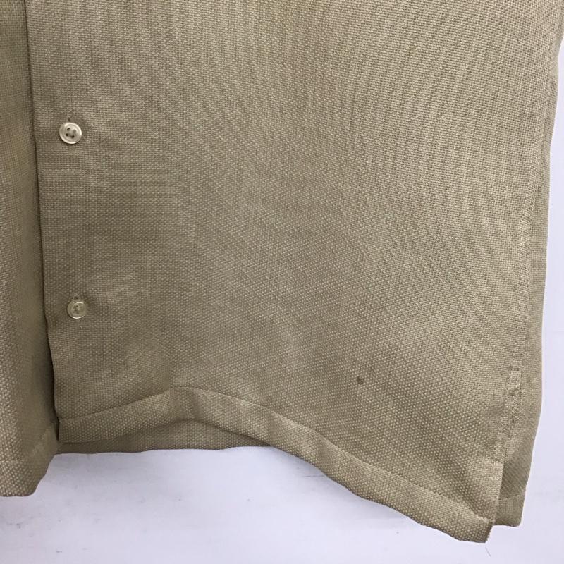 ザラ ZARA シャツ、ブラウス 半袖 半袖シャツ カラーシャツ S 無地 ベージュ / ベージュ / beige メンズ USED 古着 中古 10151759