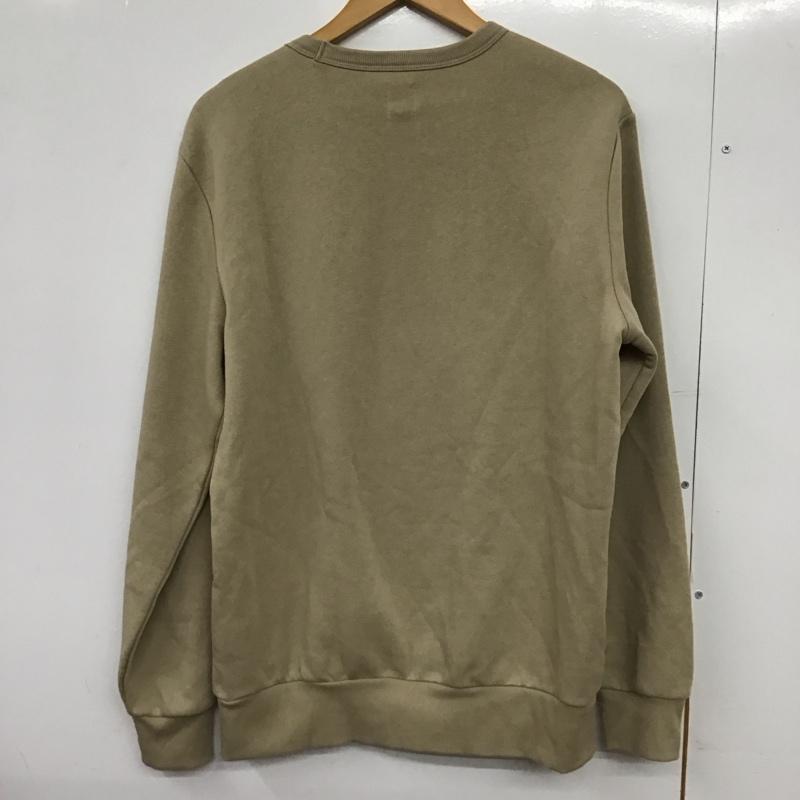 ギャップ GAP トレーナー 長袖 長袖トレーナー スウェット クルーネック プルオーバー M ロゴ、文字 ベージュ / ベージュ / beige メンズ USED 古着 中古 10151763