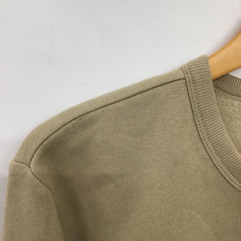 ギャップ GAP トレーナー 長袖 長袖トレーナー スウェット クルーネック プルオーバー M ロゴ、文字 ベージュ / ベージュ / beige メンズ USED 古着 中古 10151763