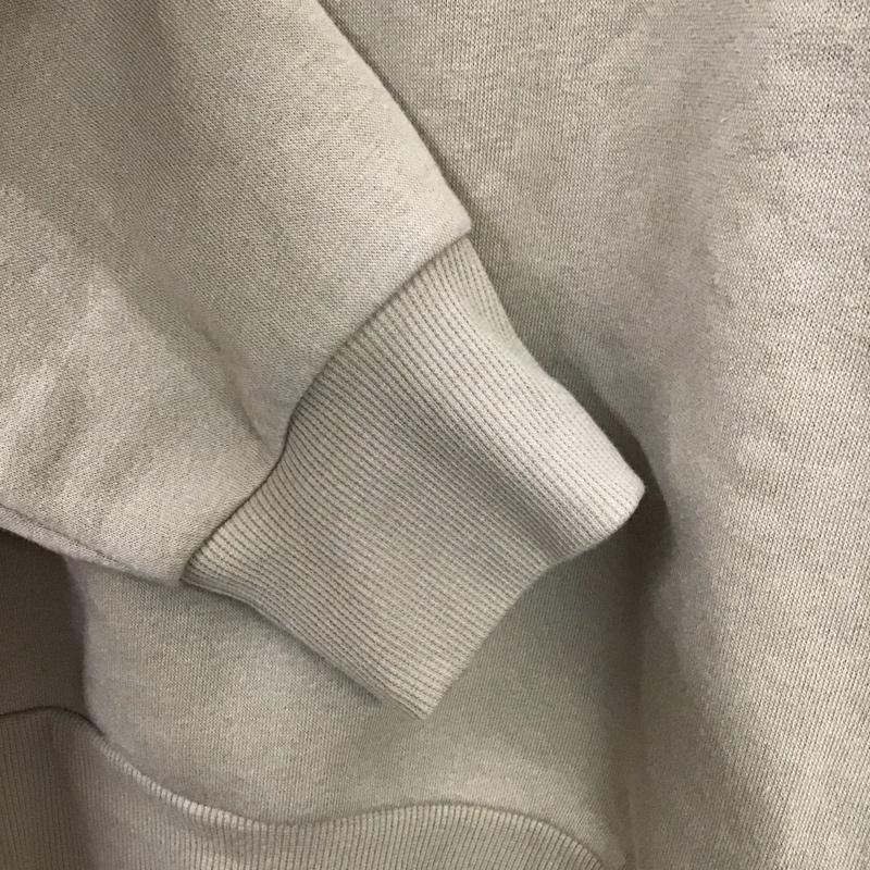 ギャップ GAP トレーナー 長袖 長袖トレーナー スウェット クルーネック プルオーバー M ロゴ、文字 ベージュ / ベージュ / beige メンズ USED 古着 中古 10151763