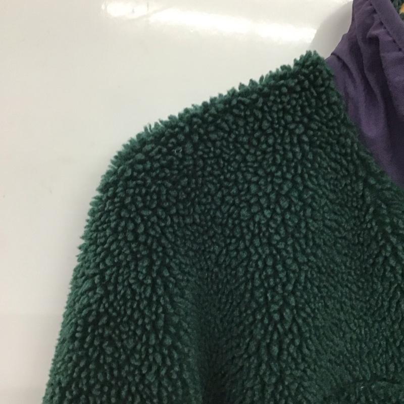 パタゴニア patagonia ジャケット、上着 ジャンパー、ブルゾン 23057fa25 フリースジャケット ジップアップジャケット S ロゴ、文字 緑 / グリーン / green メンズ USED 古着 中古 10151773