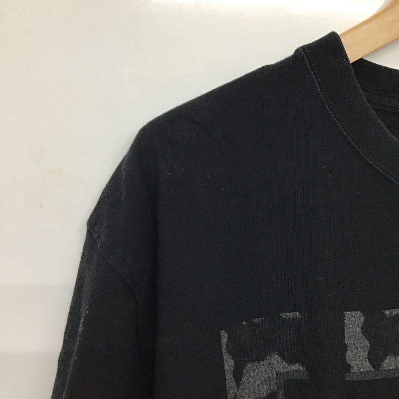 シーイー C.E Tシャツ 半袖 半袖カットソー プリントTシャツ クルーネックカットソー XL プリント 黒 / ブラック / black メンズ USED 古着 中古 10151777