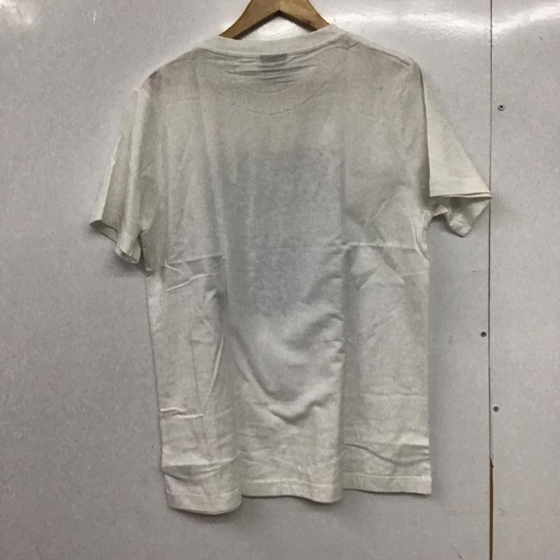 ダイエットブッチャー スリムスキン DIET BUTCHER SLIM SKIN Tシャツ 半袖 半袖カットソー プリントTシャツ クルーネックカットソー FREE プリント 白 / ホワイト / white メンズ USED 古着 中古 10151778
