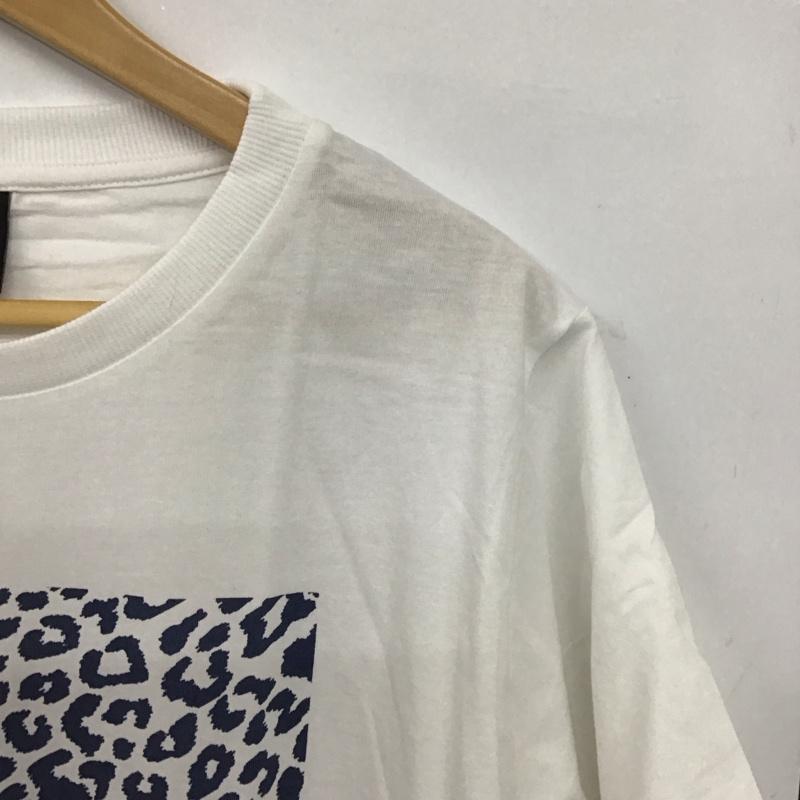 ダイエットブッチャー スリムスキン DIET BUTCHER SLIM SKIN Tシャツ 半袖 半袖カットソー プリントTシャツ クルーネックカットソー FREE プリント 白 / ホワイト / white メンズ USED 古着 中古 10151778