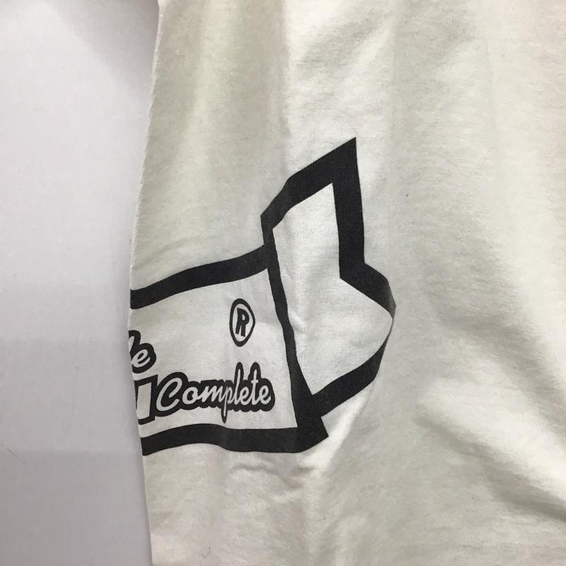 アベイシングエイプ A BATHING APE Tシャツ 半袖 半袖カットソー プリントTシャツ クルーネックカットソー M プリント 白 / ホワイト / white メンズ USED 古着 中古 10151781