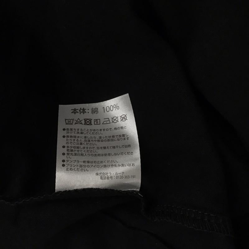 ナンバーナイン NUMBER (N)INE Tシャツ 半袖 半袖カットソー プリントTシャツ クルーネックカットソー FREE プリント 黒 / ブラック / black メンズ USED 古着 中古 10151786