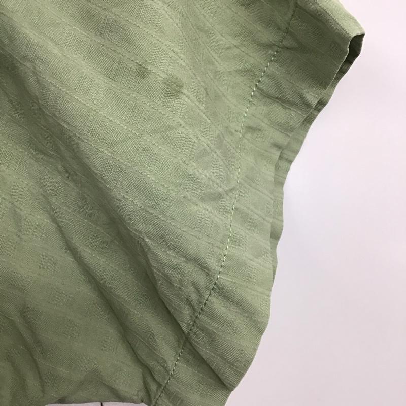 トミーバハマ Tommy Bahama シャツ、ブラウス 半袖 半袖シャツ 刺繍シャツ ポケットシャツ XL ロゴ、文字 X ストライプ カーキ / カーキ / khaki メンズ USED 古着 中古 10151789