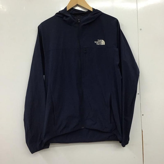 ザノースフェイス THE NORTH FACE ジャケット、上着 ジャンパー、ブルゾン np21703 ナイロンジャケット ジップアップジャケット M ロゴ、文字 紺 / ネイビー / navy メンズ USED 古着 中古 10151800