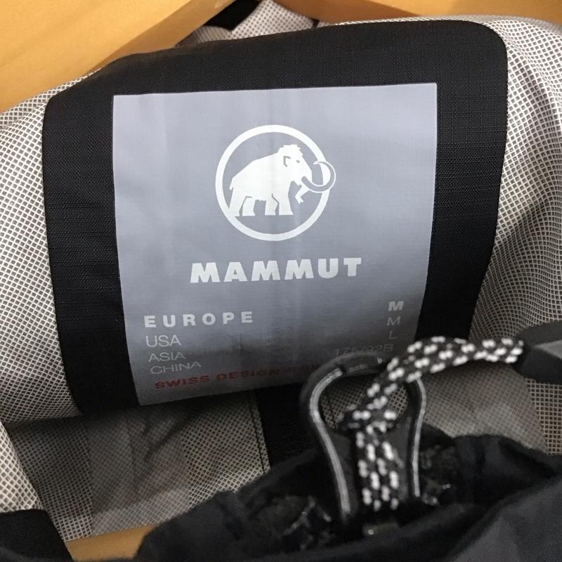マムート Mammut ジャケット、上着 ジャンパー、ブルゾン ジップアップジャケット ナイロンジャケット アウター L ロゴ、文字 黒 / ブラック / black メンズ USED 古着 中古 10151802