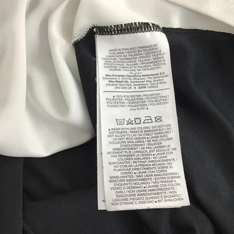 ナイキ NIKE ポロシャツ 半袖 dh0845-010 半袖ポロシャツ スポーツウェア S ロゴ、文字 白 / ホワイト / white X 黒 / ブラック / black メンズ USED 古着 中古 10151817