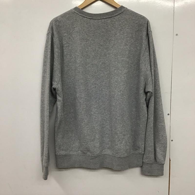 ナイキ NIKE トレーナー 長袖 長袖トレーナー スウェット クルーネック プルオーバー M ロゴ、文字 灰 / グレー / gray メンズ USED 古着 中古 10151818