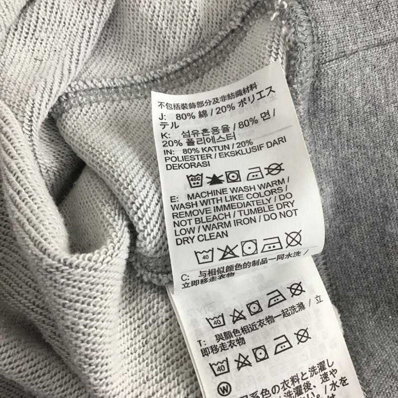 ナイキ NIKE トレーナー 長袖 長袖トレーナー スウェット クルーネック プルオーバー M ロゴ、文字 灰 / グレー / gray メンズ USED 古着 中古 10151818