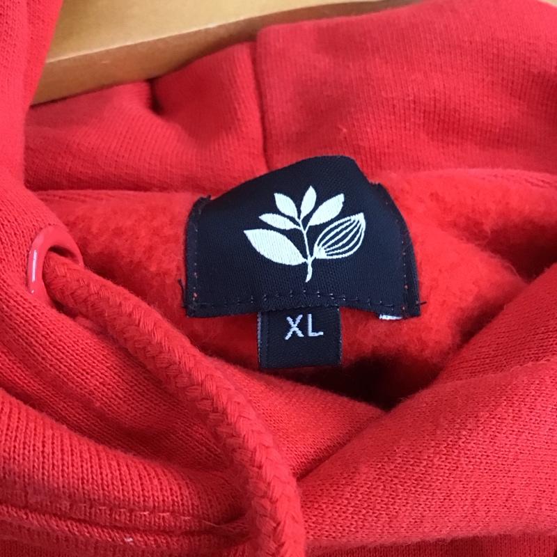 マジェンタスケートボード Magenta Skateboards パーカー 長袖 長袖パーカー プルオーバーパーカー スウェット XL ロゴ、文字 橙 / オレンジ / orange メンズ USED 古着 中古 10151822
