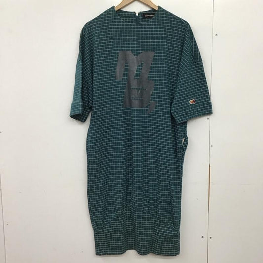 メルシーボークー mercibeaucoup, ワンピース ロングスカート 半袖ロングワンピース プリントワンピース 1 プリント 緑 / グリーン / green レディース USED 古着 中古 10151829