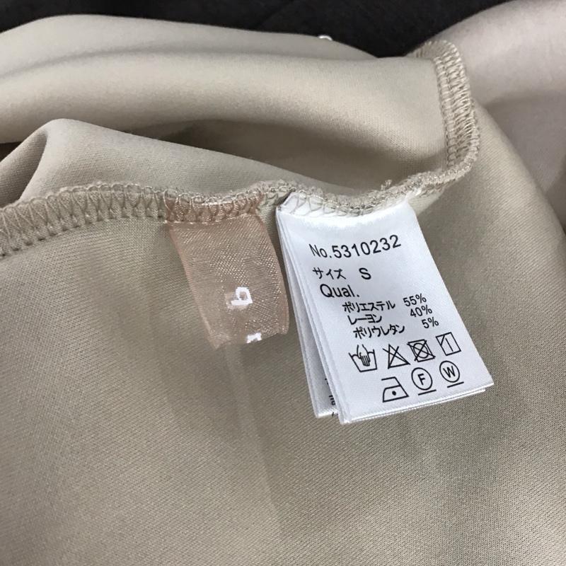 ボブ BOB セットアップ セットアップ セットアップ 長袖ジャケット ノースリーブロングワンピース 2点セット S 無地 ベージュ / ベージュ / beige X 茶 / ブラウン / brown レディース USED 古着 中古 10151833