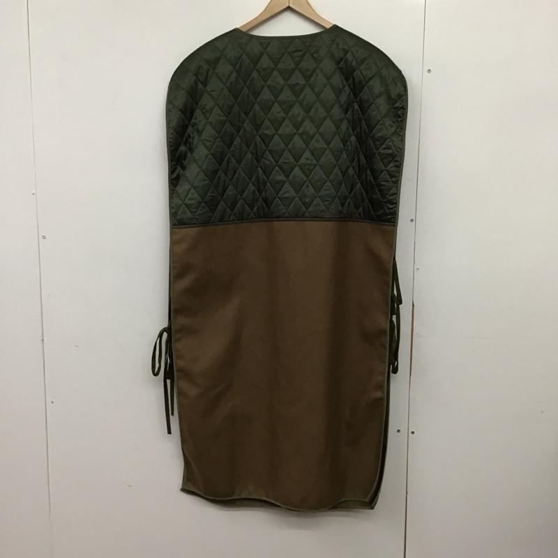 ハバーザック HAVERSACK ベスト ベスト ロングベスト フロントボタン FREE 無地 カーキ / カーキ / khaki X 茶 / ブラウン / brown メンズ USED 古着 中古 10151837