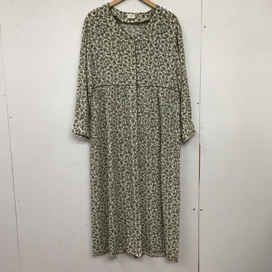 アーバンリサーチドアーズ URBAN RESEARCH DOORS ワンピース ロングスカート 長袖シャツワンピース フロントボタンロングワンピース ONE SIZE 総柄 マルチカラー / マルチカラー / multicolor レディース USED 古着 中古 10151850