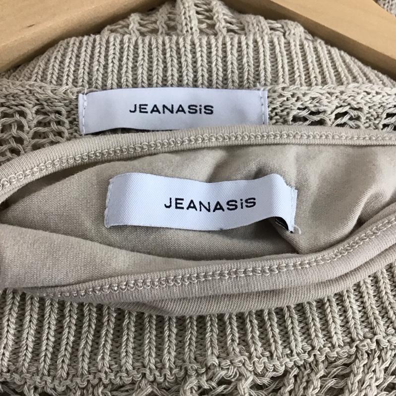 ジーナシス JEANASIS ワンピース ロングスカート ノースリーブロングワンピース タイトワンピース FREE  ベージュ / ベージュ / beige レディース USED 古着 中古 10151851
