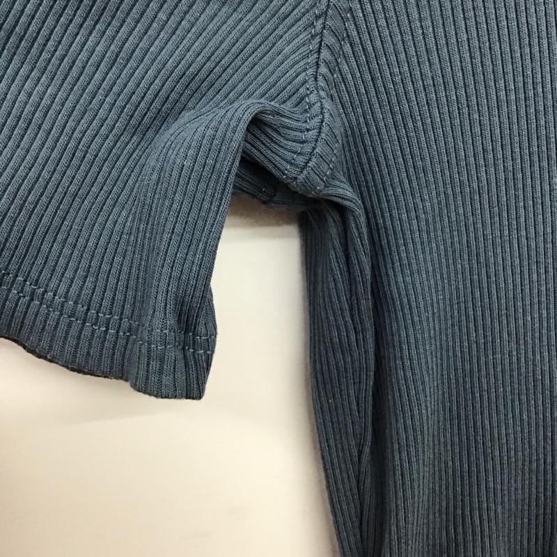 ザラ ZARA ワンピース ロングスカート 半袖ロングワンピース タイトワンピース L 無地 青 / ブルー / blue レディース USED 古着 中古 10151860