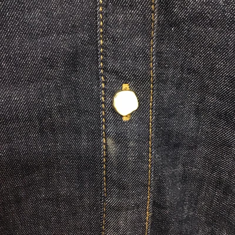 ザラ ZARA ワンピース ロングスカート デニムロングワンピース フロントボタン 長袖シャツワンピース XL 無地 インディゴ / インディゴ / Indigo レディース USED 古着 中古 10151861