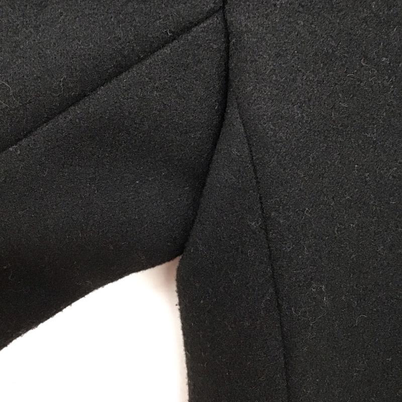 キャスパージョン CASPER JOHN コート コート一般 ロングコート カラージャケット アウター M 無地 黒 / ブラック / black メンズ USED 古着 中古 10151864