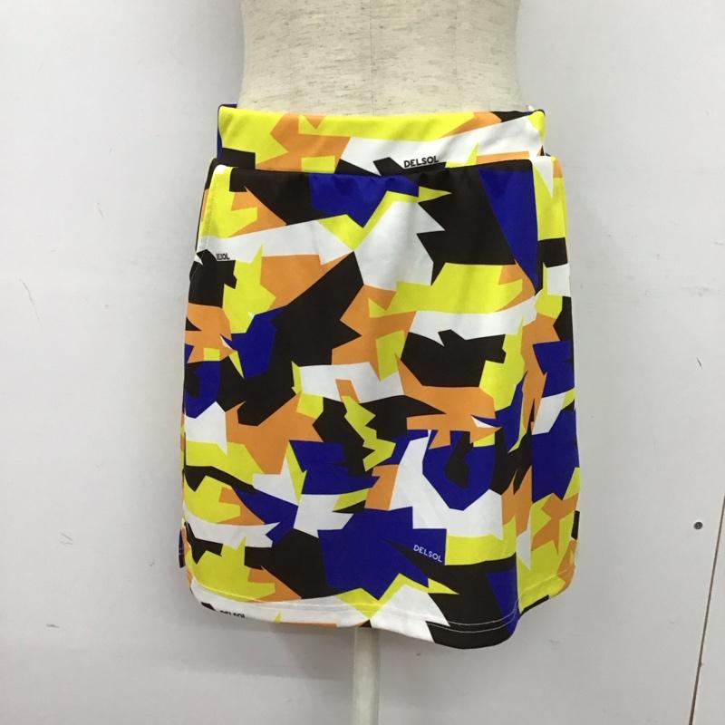 古着 USED セットアップ セットアップ セットアップ ゴルフウェア デルソル M プリント マルチカラー / マルチカラー / multicolor レディース USED 古着 中古 10151865