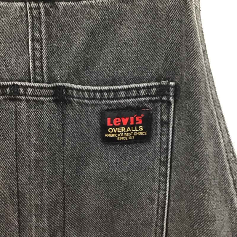 リーバイストラウスアンドコー Levi Strauss & co. サロペット・オーバーオール サロペット、オーバーオール オーバーオール つなぎ オールインワン L ロゴ、文字 ダークグレー / ダークグレー / メンズ USED 古着 中古 10151870