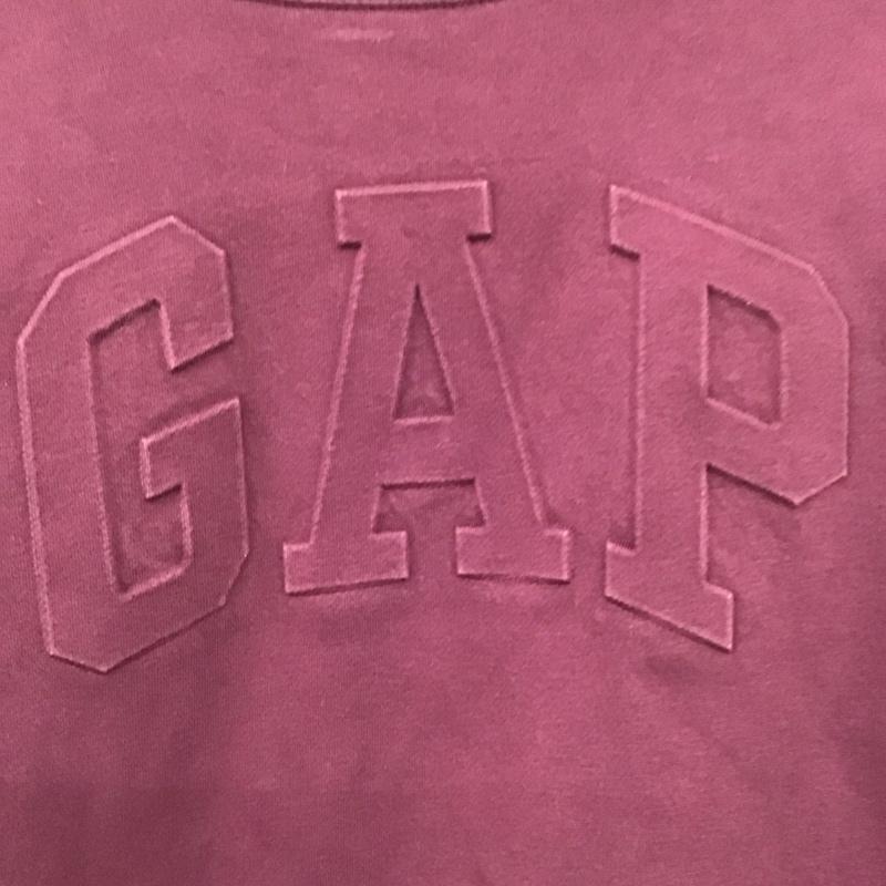 ギャップ GAP トレーナー 長袖 長袖トレーナー スウェット クルーネック プルオーバー S ロゴ、文字 えんじ / ワインレッド / dark red レディース USED 古着 中古 10151872