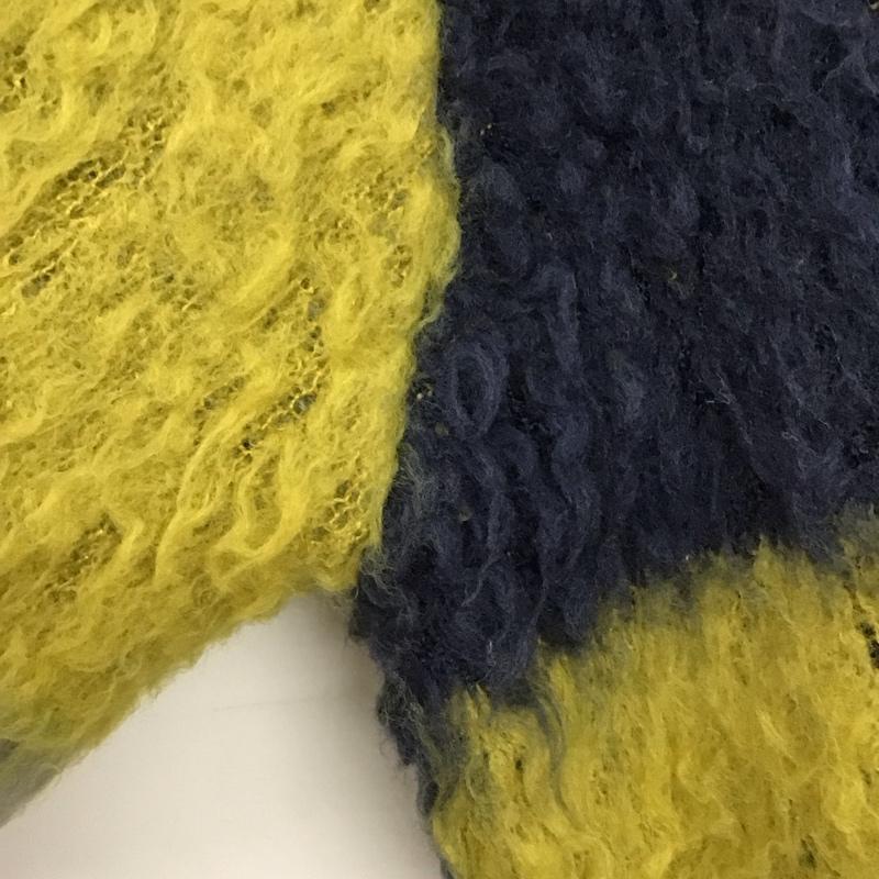 アズールバイマウジー AZUL BY MOUSSY カーディガン 長袖 250iac70-0541 ブロッキンググラデーションカーディガン S プリント 紺 / ネイビー / navy レディース USED 古着 中古 10151883