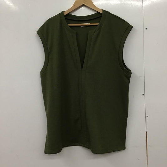 レプシィム LEPSIM ベスト ベスト プルオーバーベスト ノースリーブカットソー FREE 無地 カーキ / カーキ / khaki レディース USED 古着 中古 10151889