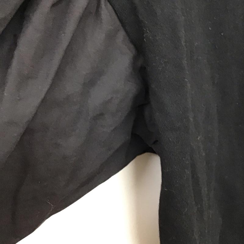 ティティベイト titivate カットソー 半袖 半袖カットソー 無地Tシャツ FREE 無地 黒 / ブラック / black レディース USED 古着 中古 10151893